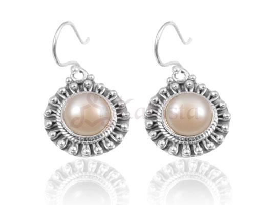 Sun earrings collection-Pearl